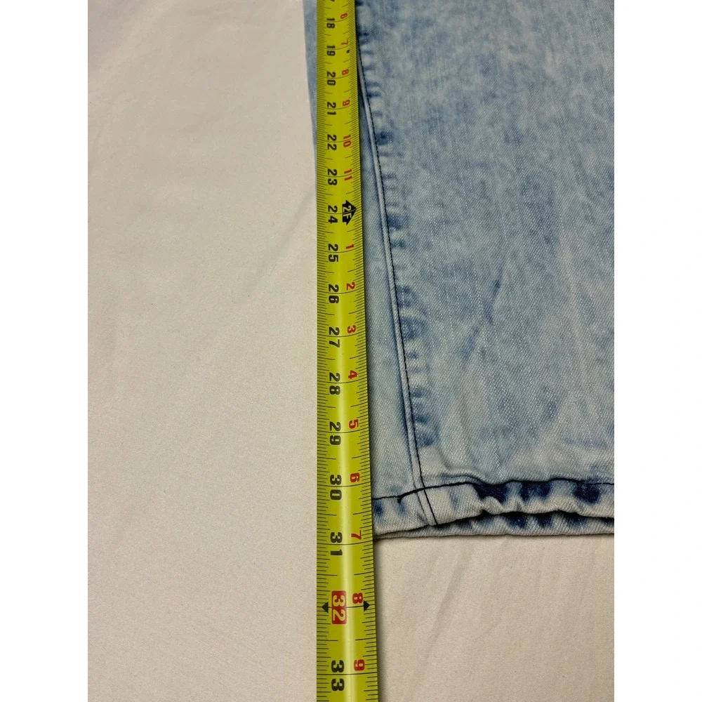 Southpole Mens Jeans Acid Wash‎ Straight Leg Size 36x31 Denim